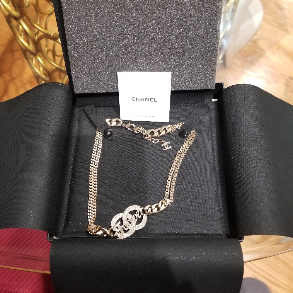 Chanel 2 tone Choker - Picture 4 of 7